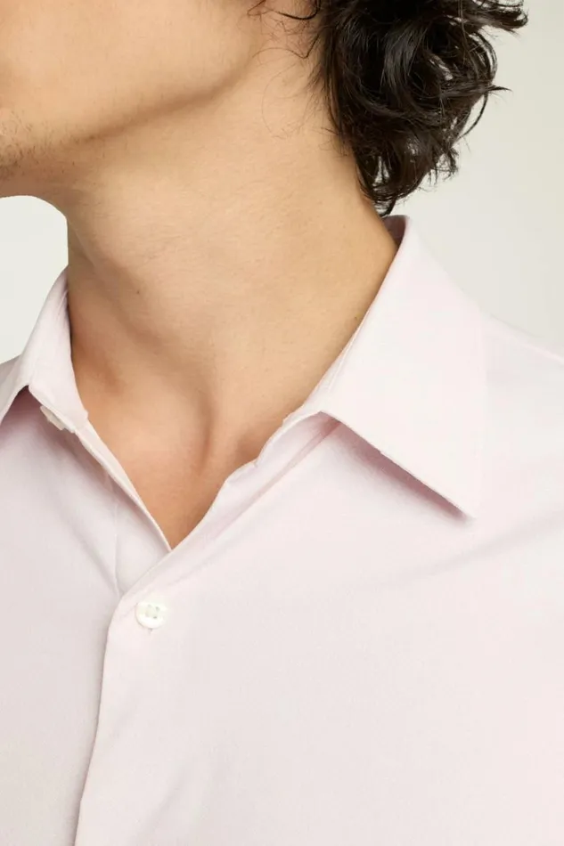 Men Tech Button Down Shirt Light Pink Tres Geo Bonobos Business Casual Shirts