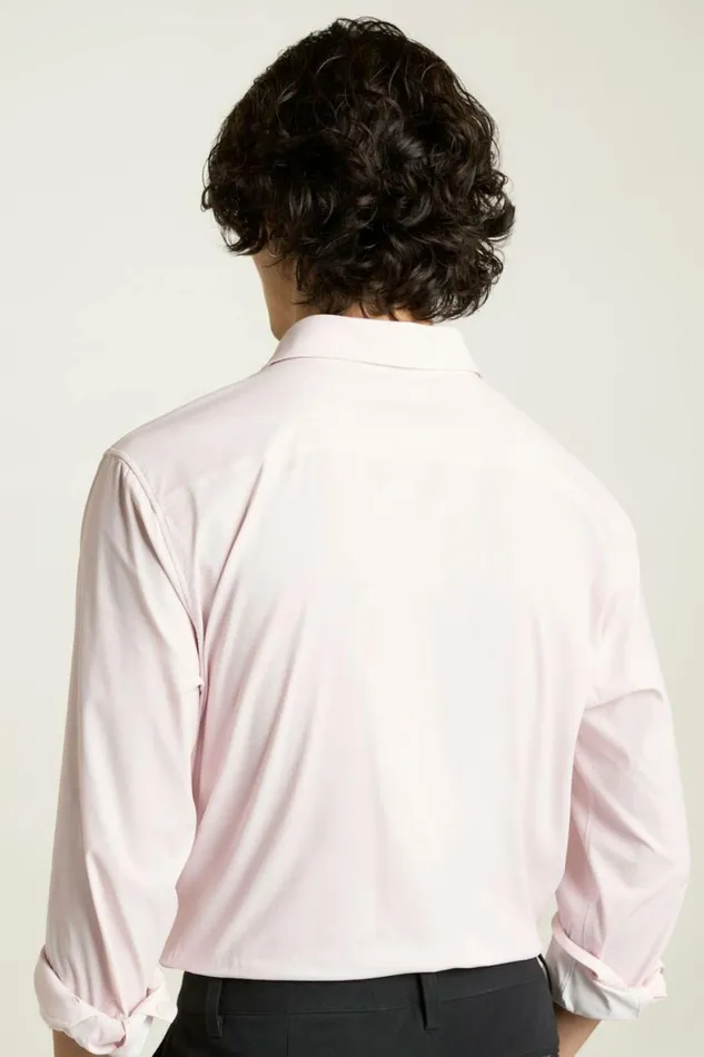 Men Tech Button Down Shirt Light Pink Tres Geo Bonobos Business Casual Shirts