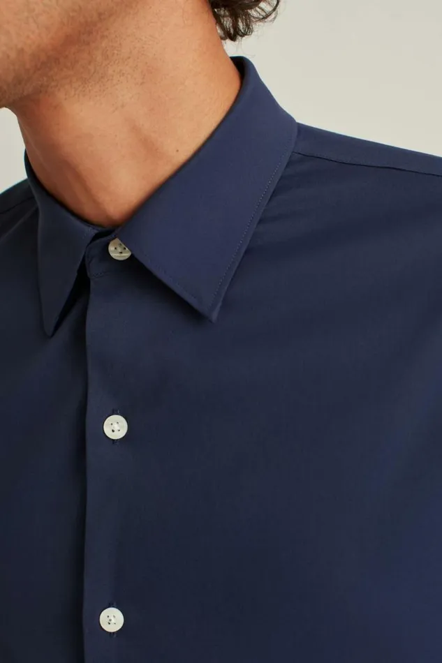 Men Tech Button Down Shirt Navy Bonobos Casual Shirts