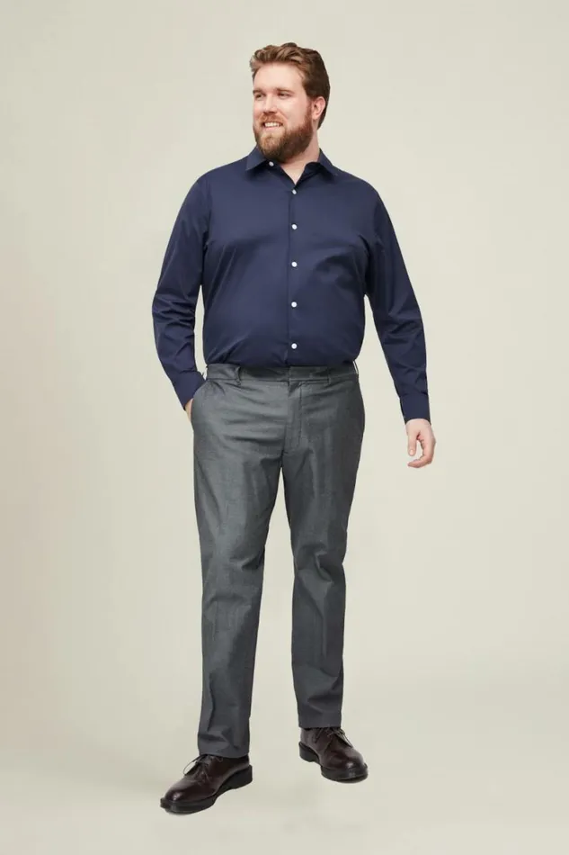 Men Tech Button Down Shirt Navy Bonobos Casual Shirts