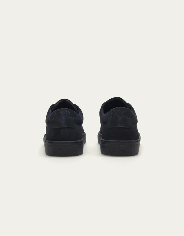 Men Teddy Suede Sneaker 8211 Dark Navy Les Deux Shoes