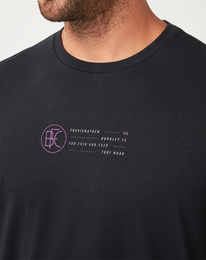 Men Tees TravisMathew BURNLEY SLIDE SHOW TEE Black