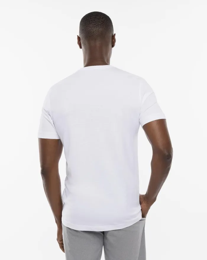 Men Tees TravisMathew DESERT MAN TEE White