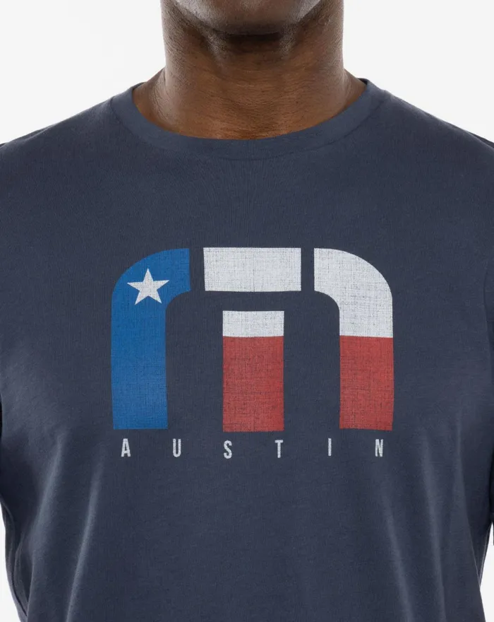 Men Tees TravisMathew LIVE MUSIC TEE Mood Indigo