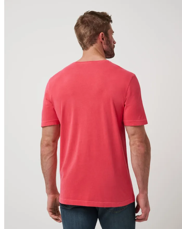 Men Tees TravisMathew LOCAL FAVORITE 20 TEE Red