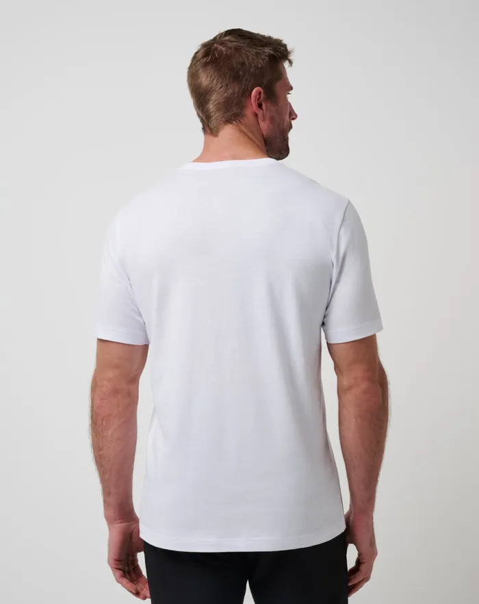 Men Tees TravisMathew SAN FRANCISCO GIANTS SUNSET SLAM 20 TEE White