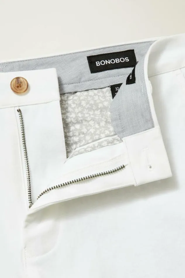 Men The Chino Short 20 Brilliant White Bonobos Chino Shorts