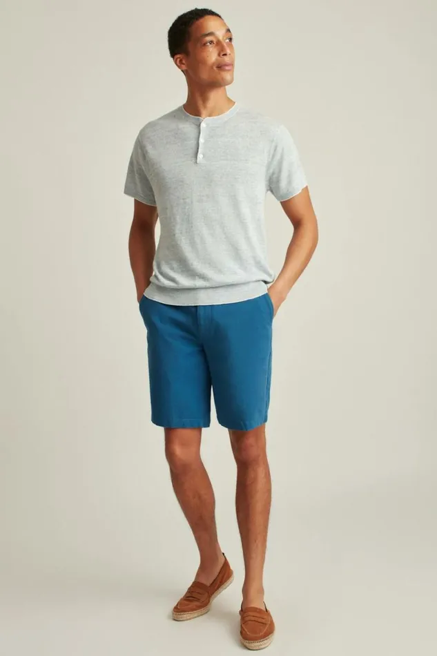 Men The Chino Short 20 Dark Blue Bonobos Chino Shorts