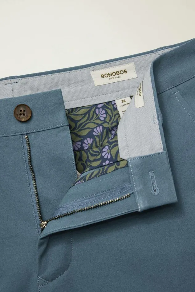 Men The Chino Short 20 Deep Blue Sea Bonobos Chino Shorts