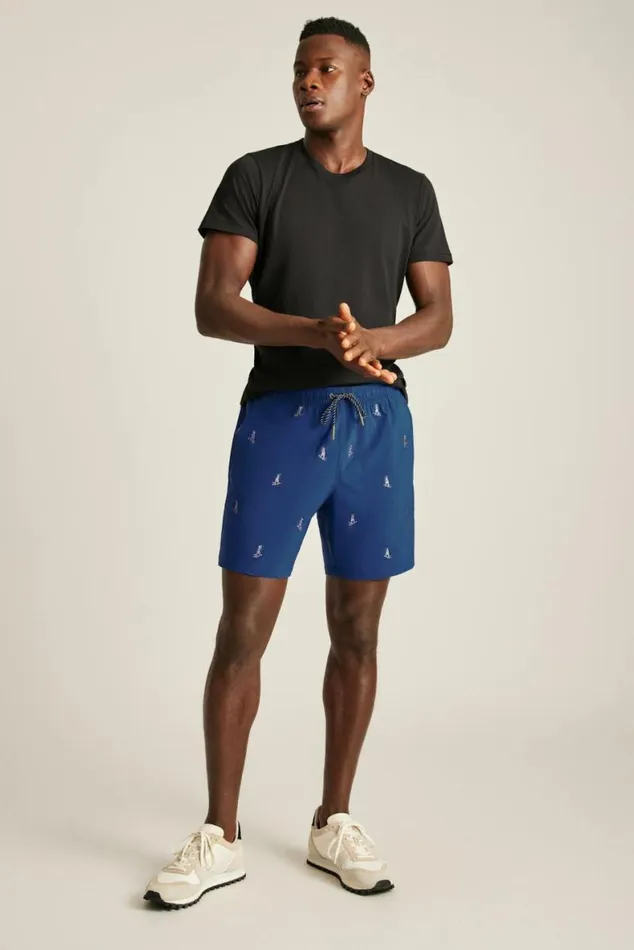 Men The Embroidered Rec Short Dinosaur Snow Day Bonobos Casual Shorts