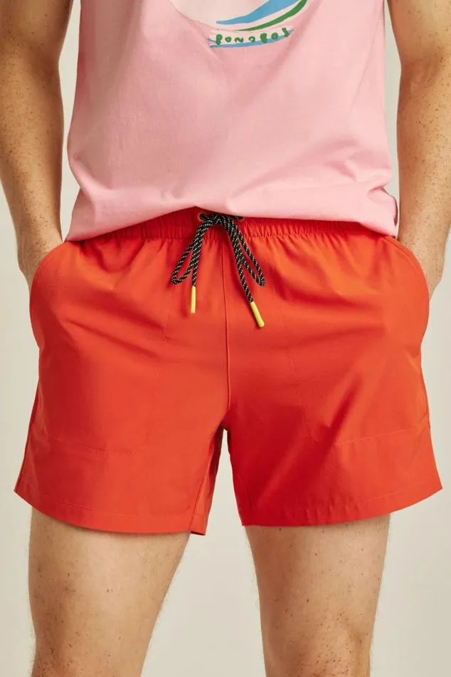 Men The Rec Short Poppy Bonobos Casual Shorts