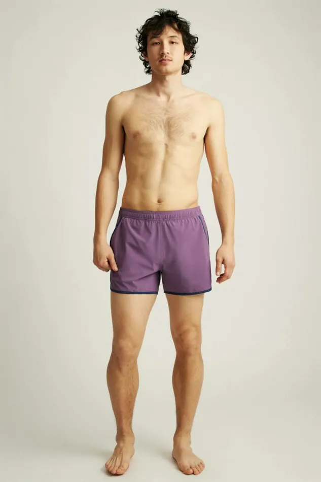 Men Throwback Swim Trunks Grape Jam Bonobos Swim Trunks