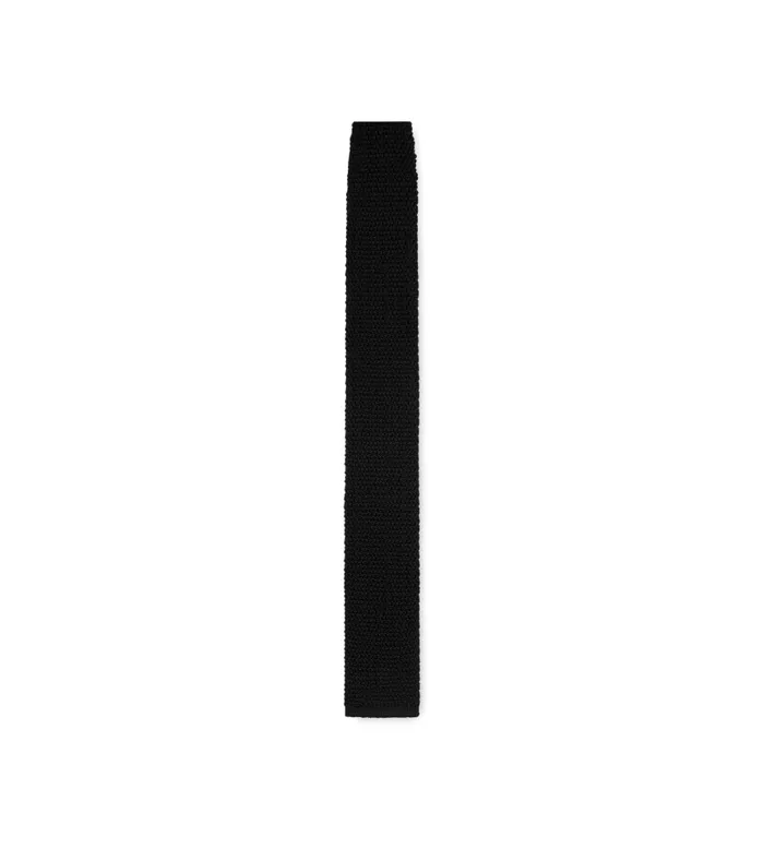 Men Ties and Bow Ties Tom Ford Knitted Tie Black