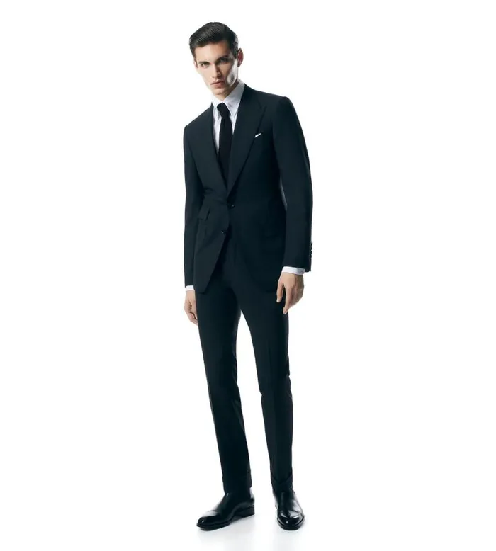 Men Ties and Bow Ties Tom Ford Knitted Tie Black Men Ties and Bow Ties Tom Ford Knitted Tie Black
