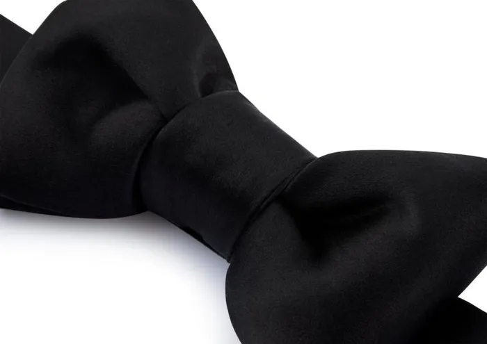 Men Ties and Bow Ties Tom Ford Viscose Faille Bow Tie Black