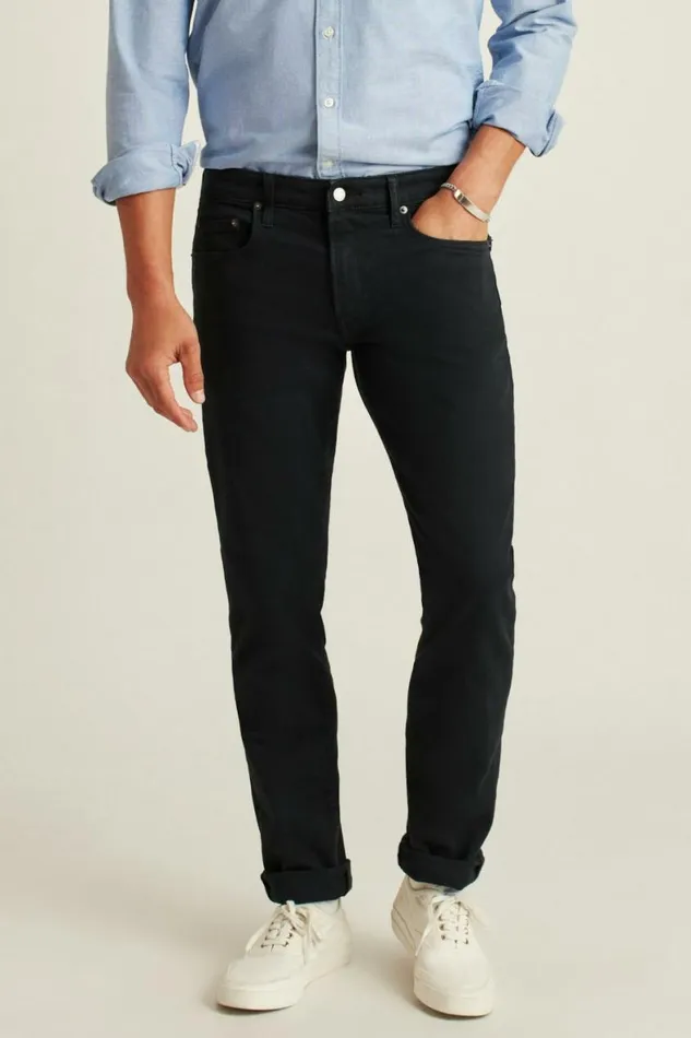 Men Travel Jeans Salem Jet Black Bonobos Jeans