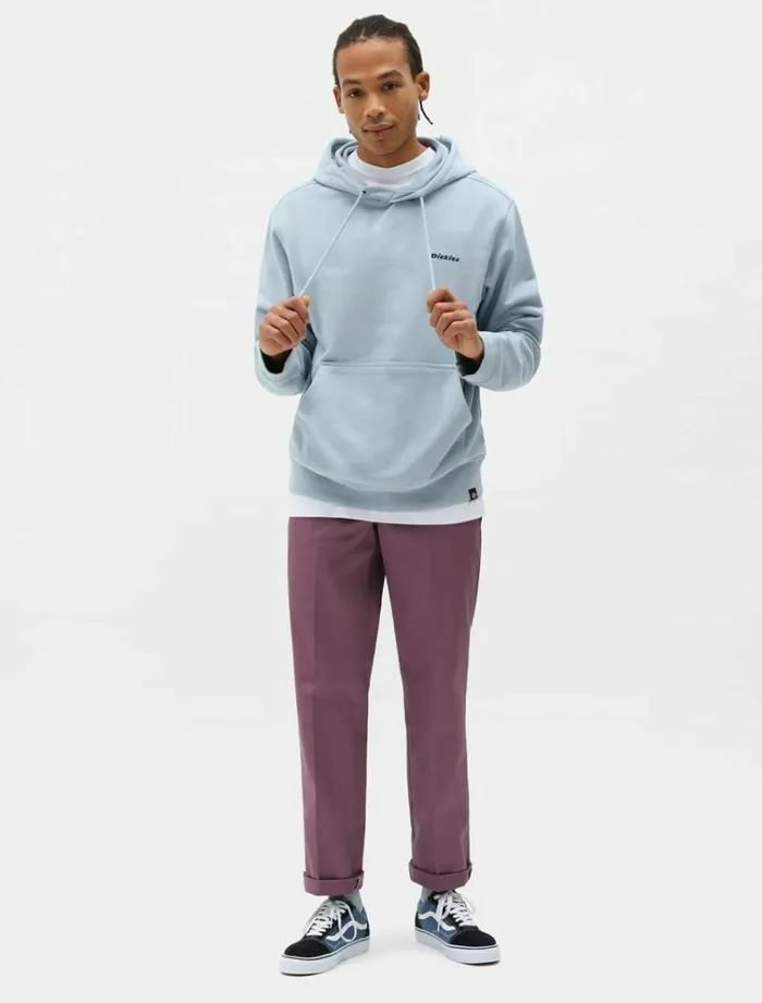 Men Trousers Dickies 873 Slim Straight Work Pant Purple Gumdrop