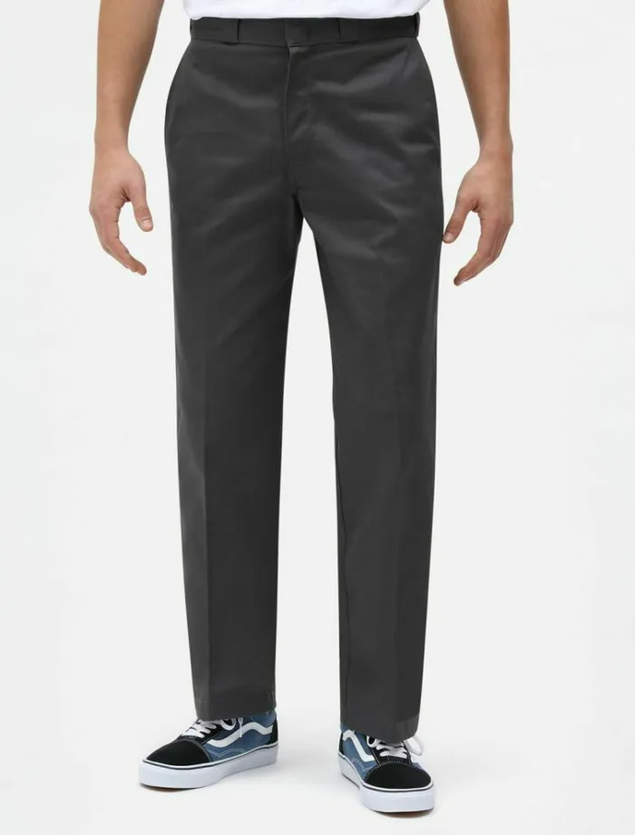 Men Trousers Dickies 874 Original Fit Work Pant Charcoal Grey