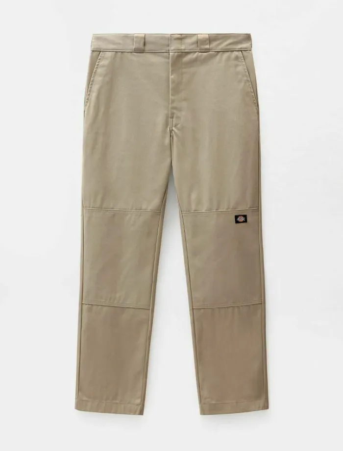 Men Trousers Dickies Double Knee Work Pant Khaki