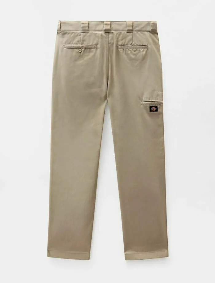 Men Trousers Dickies Double Knee Work Pant Khaki