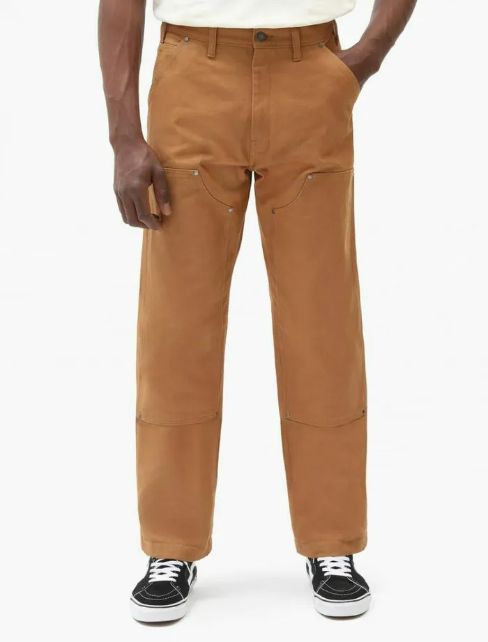 Men Trousers Dickies Duck Canvas Utility Pant Brown Duck