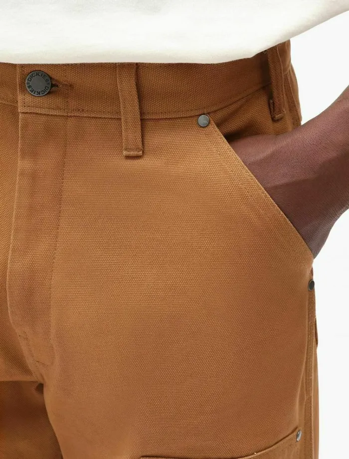 Men Trousers Dickies Duck Canvas Utility Pant Brown Duck