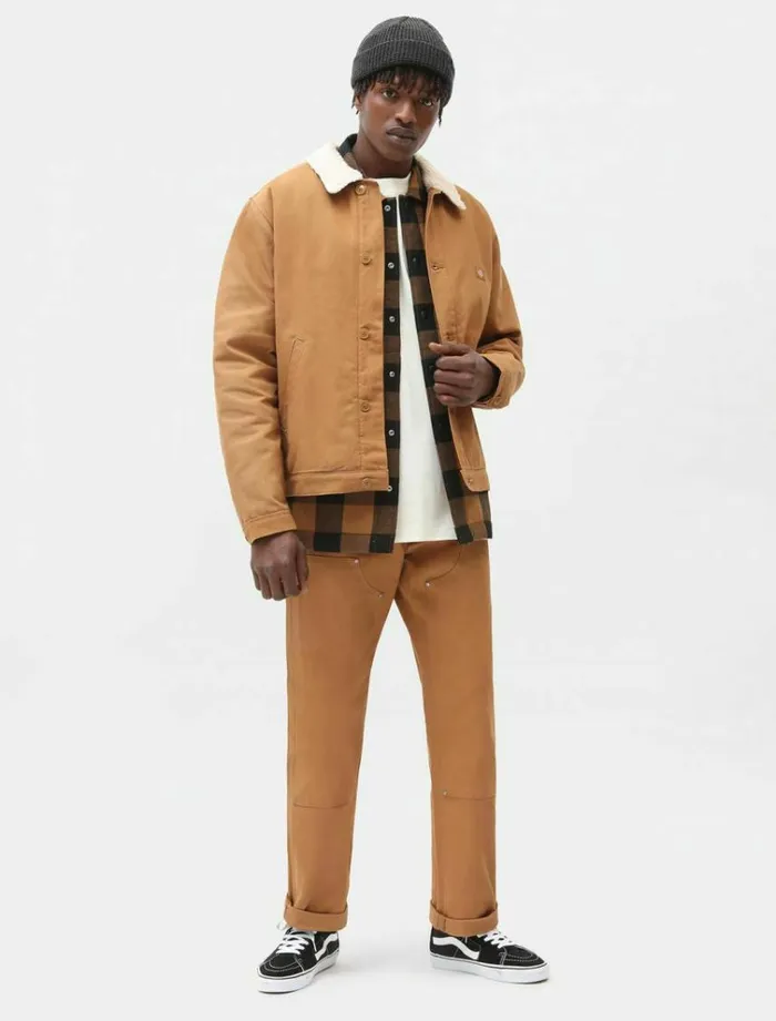 Men Trousers Dickies Duck Canvas Utility Pant Brown Duck