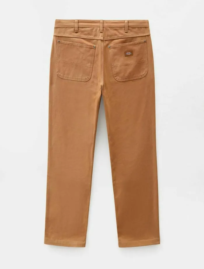 Men Trousers Dickies Duck Canvas Utility Pant Brown Duck