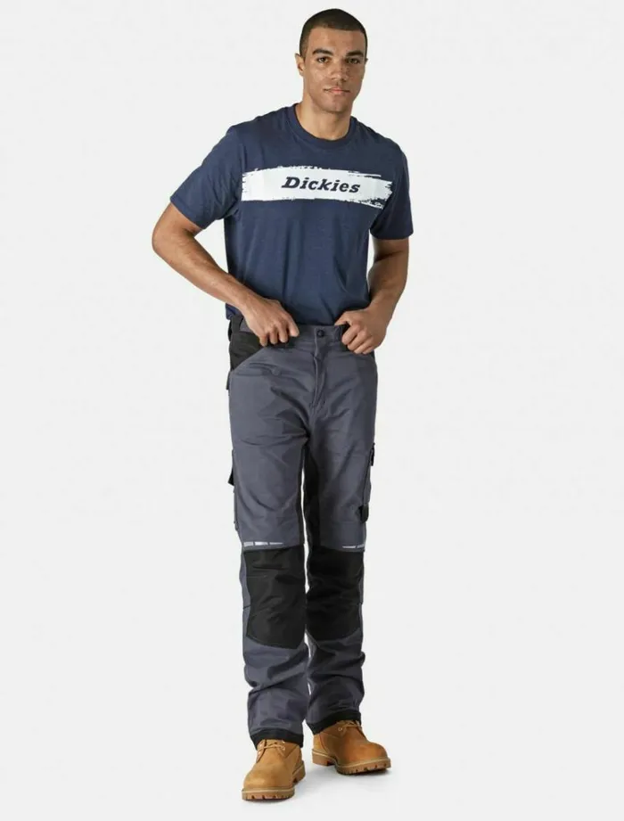 Men Trousers Dickies GDT Premium Trousers New Greyblack