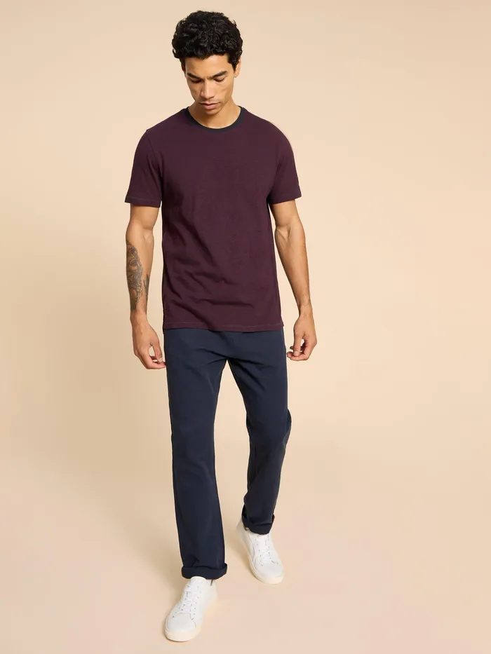 Men White Stuff Clothing Abersoch SS Stripe Tee
