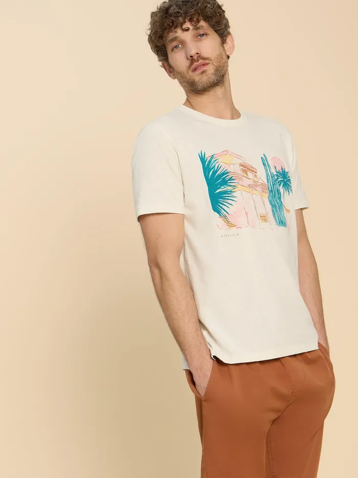 Men White Stuff Clothing Morocco Graphic Tee