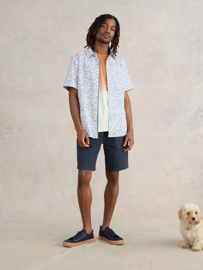 Men White Stuff Clothing Shoal Printed Shirt Men White Stuff Clothing Shoal Printed Shirt