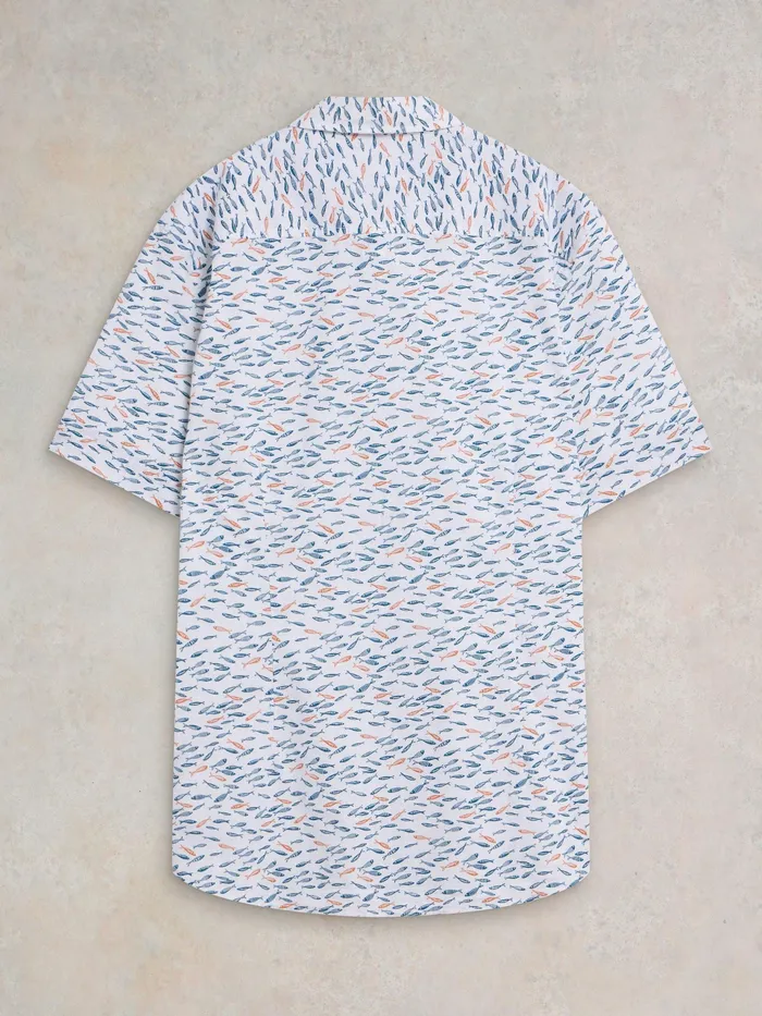 Men White Stuff Clothing Shoal Printed Shirt Men White Stuff Clothing Shoal Printed Shirt