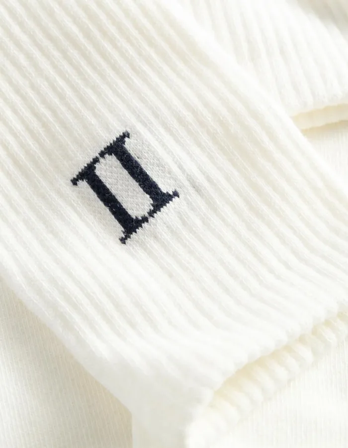 Men William 2Pack Socks 8211 Off WhiteNavy Les Deux Underwear
