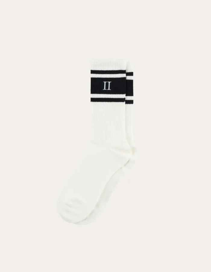 Men William Stripe 2Pack Socks 8211 Off WhiteNavy Les Deux Underwear Men William Stripe 2Pack Socks 8211 Off WhiteNavy Les Deux Underwear