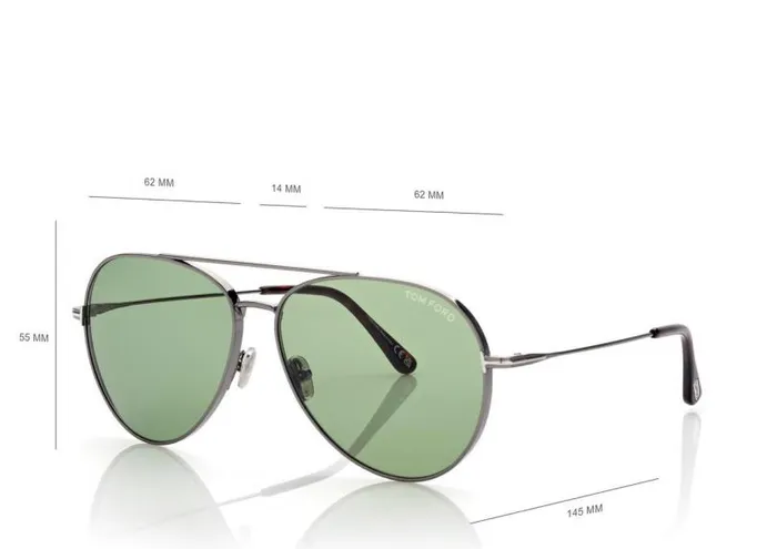 MenWomen SUNGLASSES Tom Ford Dashel Sunglasses