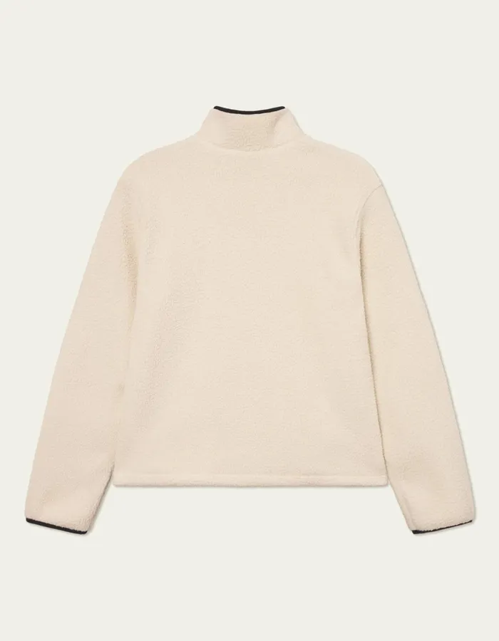 Men Yale HalfZip Fleece 8211 Ivory Les Deux JacketsCoats
