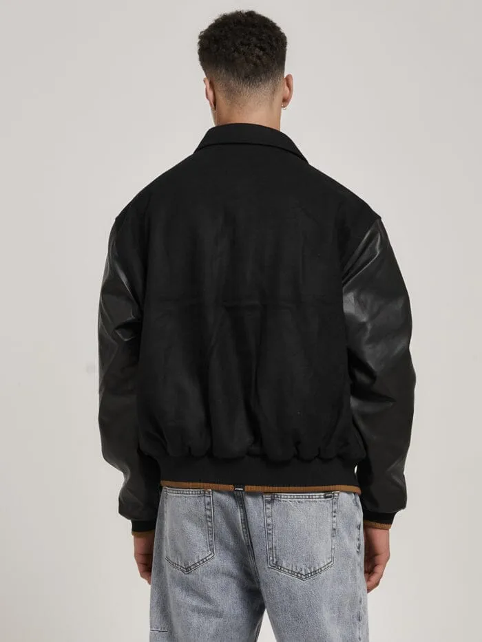 Mens Animal House Varsity Jacket Black Thrills Jackets