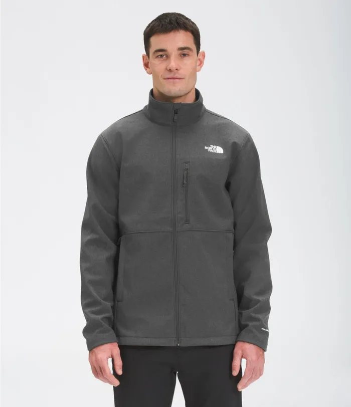 Mens Apex Bionic JacketTall Tnf Dark Grey Heather The North Face Softshell