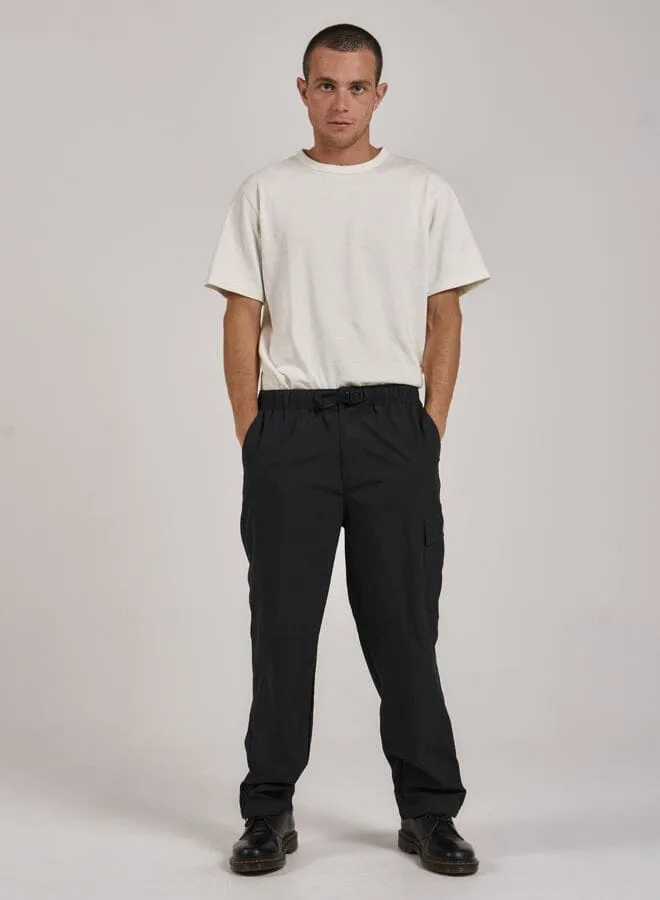 Mens Big Slacker Slappy Elastic Pant Black Thrills Pants