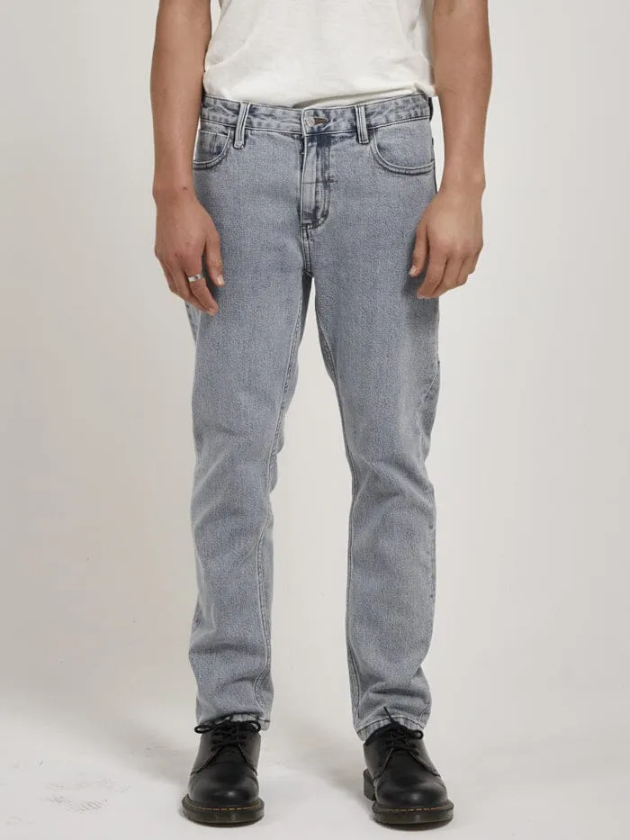 Mens Bones Denim Jean Garage Blue Thrills Denim