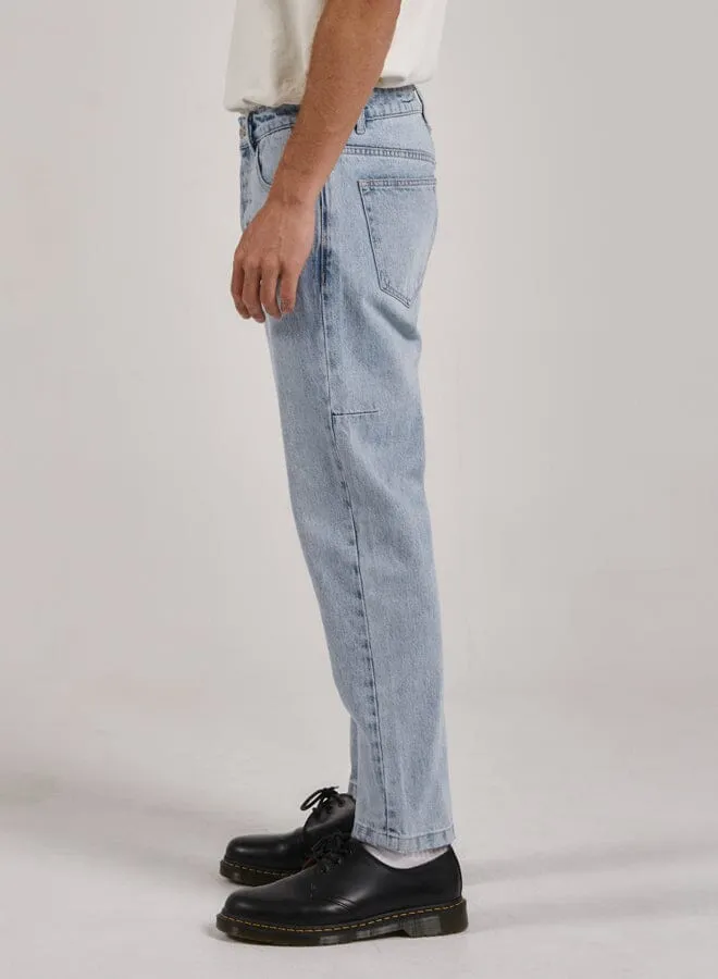 Mens Chopped Denim Jean Ash Blue Thrills Denim