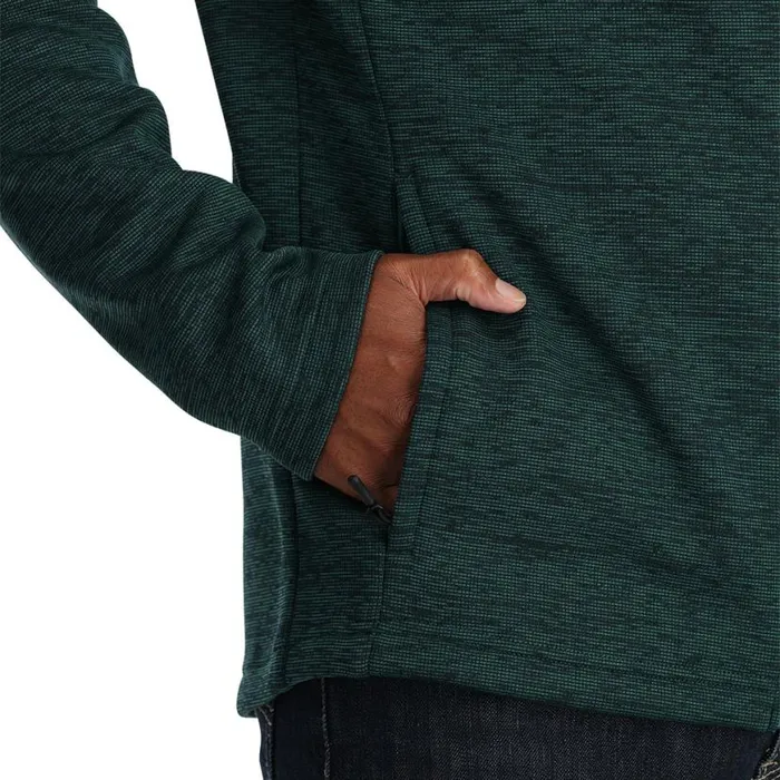 Mens Encore Full Zip Cypress Green Spyder Fleece