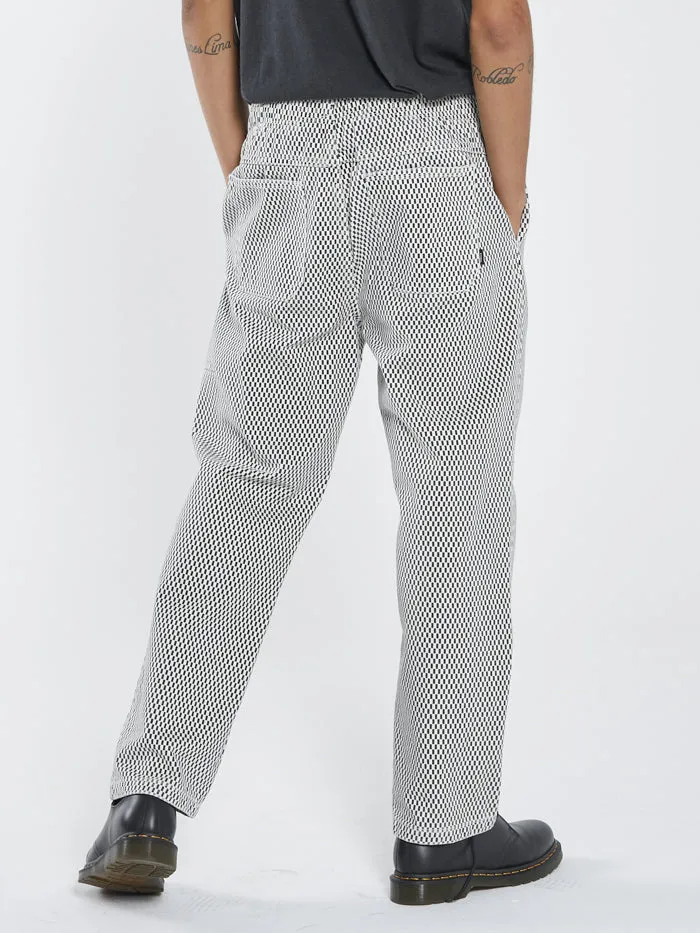 Mens Fragments Slacker Elastic Surf Pant Black Thrills Pants
