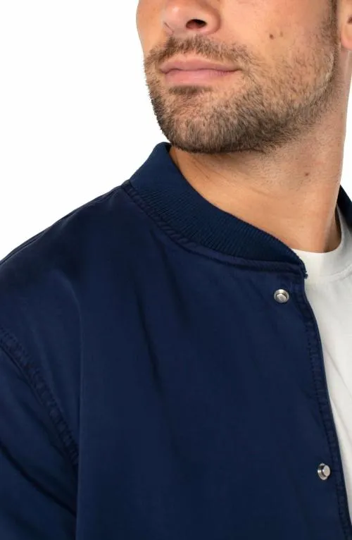 Mens Jackets and Blazers Liverpool Los Angeles Bomber Jacket Midnight