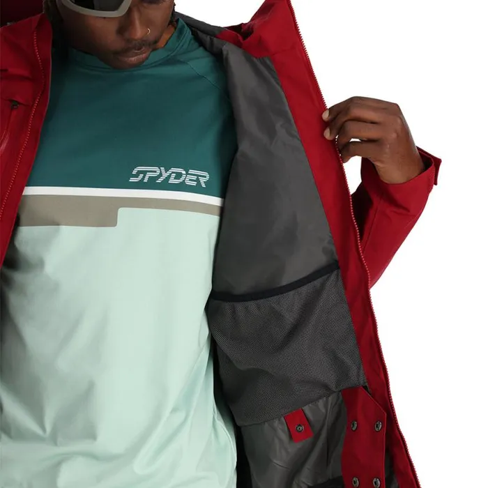 Mens Jagged Mineral Red Spyder Shell