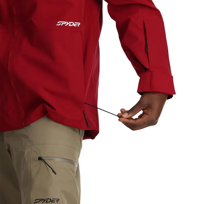 Mens Jagged Mineral Red Spyder Shell