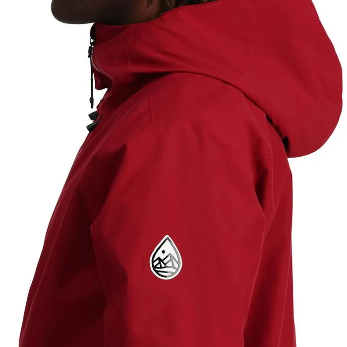 Mens Jagged Mineral Red Spyder Shell