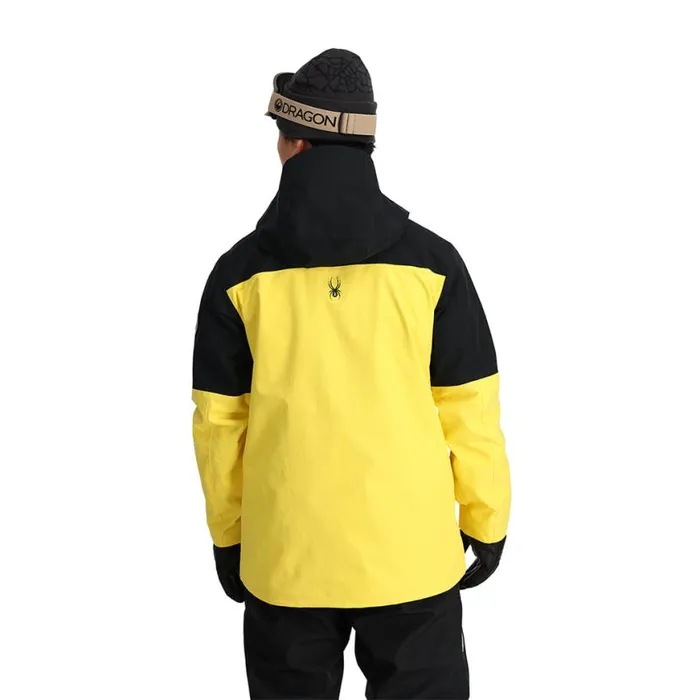 Mens Jagged Yellow Spyder Shell
