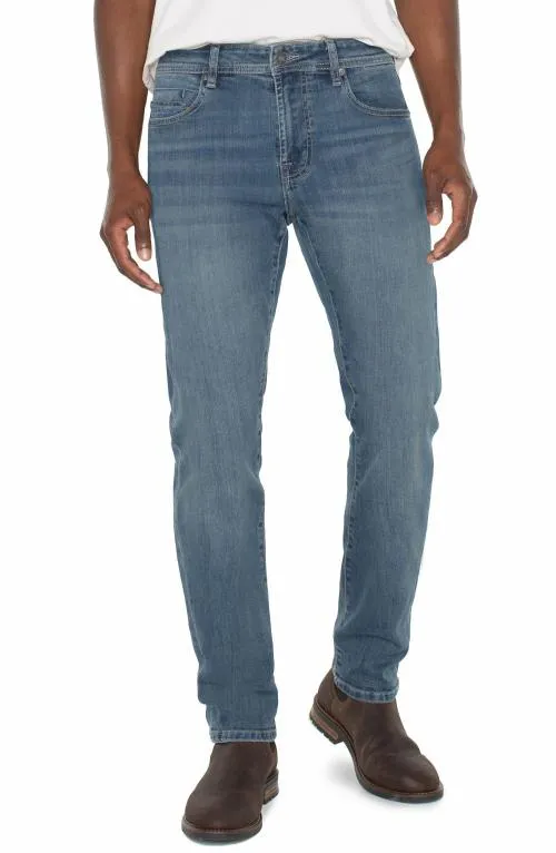 Mens Jeans Liverpool Los Angeles Kingston Modern Straight Rialto